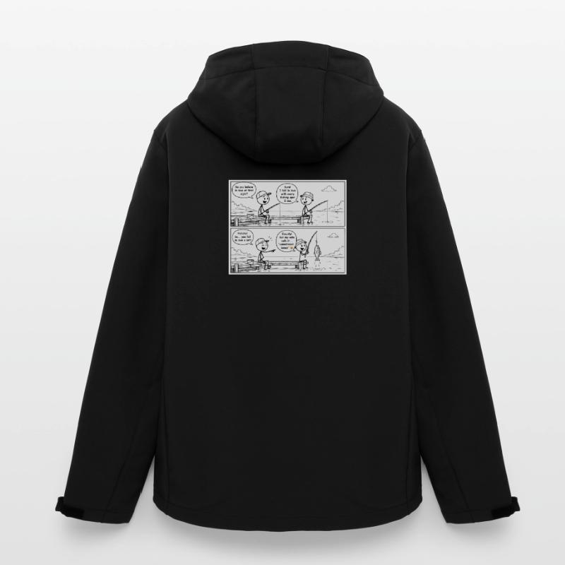 Hooked on Commitment Men’s Recycled Softshell Jacket by Stanley/Stella