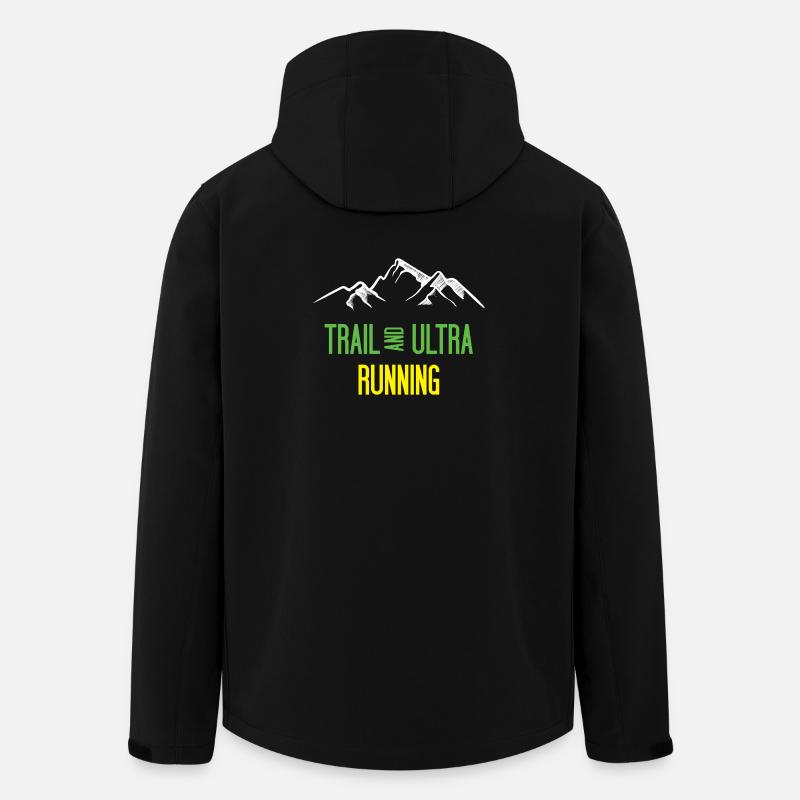 Trail Running et Ultra Running - Veste softshell homme en polyester recyclé Stanley/Stella - noir