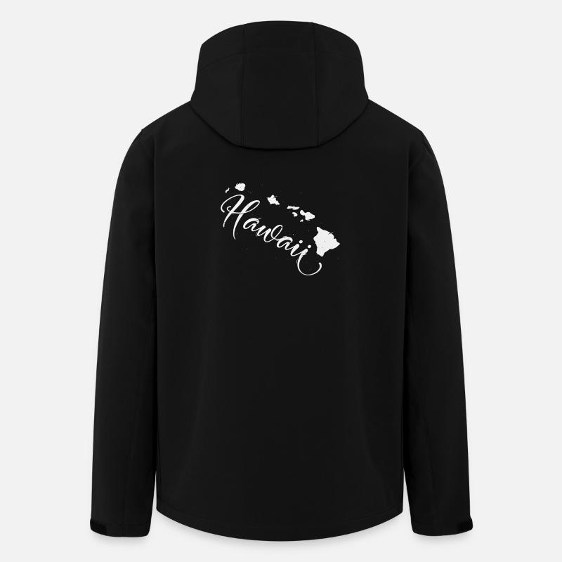 Hawaii - Recycelte Männer Softshell-Jacke von Stanley/Stella - Schwarz