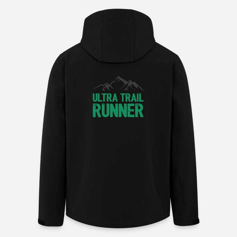 Ultra Trail Runner - Recycelte Männer Softshell-Jacke von Stanley/Stella - Schwarz