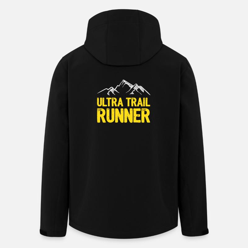 Ultra Trail Runner - Men’s Recycled Softshell Jacket by Stanley/Stella - black
