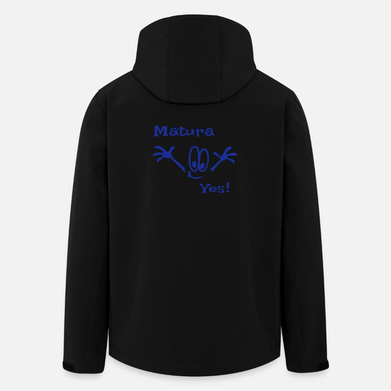 Matura , Abitur, Schule - Recycelte Männer Softshell-Jacke von Stanley/Stella - Schwarz