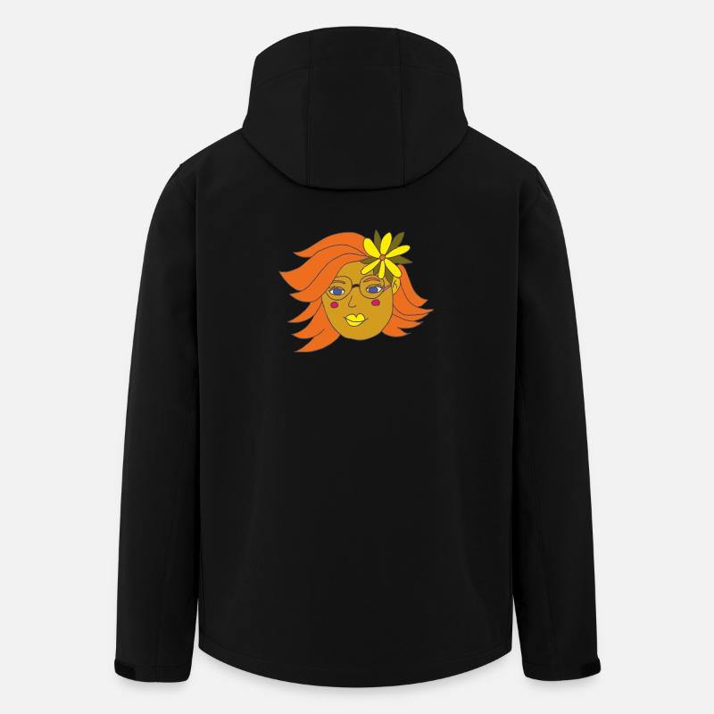 girl in summer - Recycelte Männer Softshell-Jacke von Stanley/Stella - Schwarz