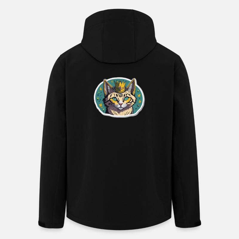 Prinzessin - Recycelte Männer Softshell-Jacke von Stanley/Stella - Schwarz