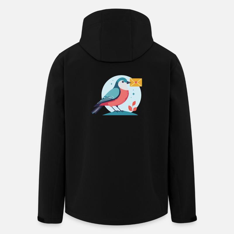 Brief für Sie - Recycelte Männer Softshell-Jacke von Stanley/Stella - Schwarz