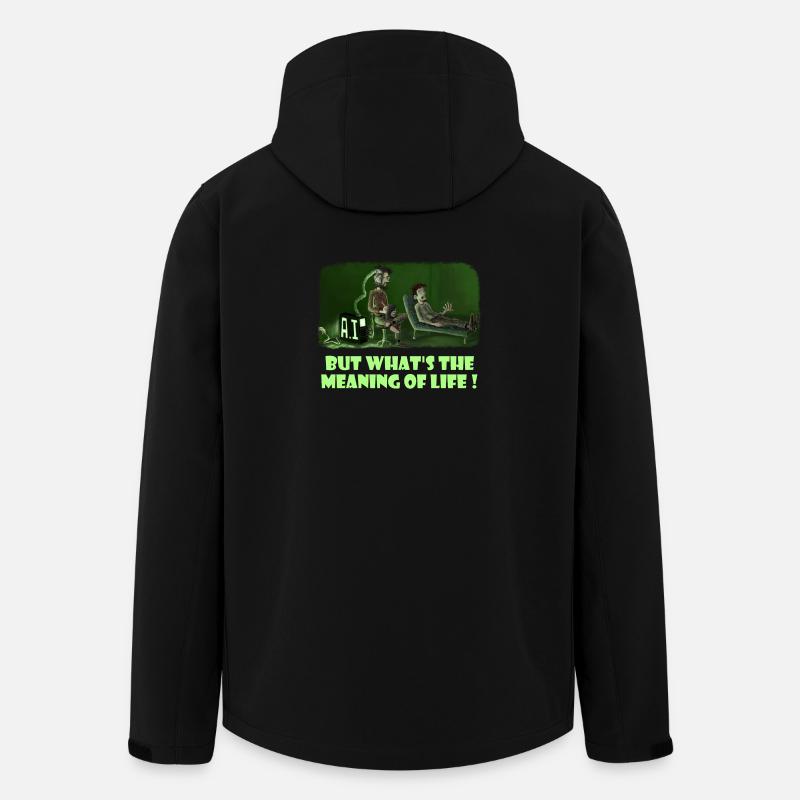 Eines der vielen Paradoxe der KI - Recycelte Männer Softshell-Jacke von Stanley/Stella - Schwarz