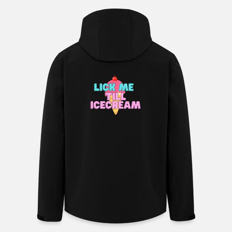 Glace sucrée lèche-moi - Veste softshell homme en polyester recyclé Stanley/Stella - noir
