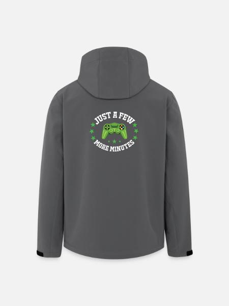 Plus que quelques minutes Manette - Veste softshell homme en polyester recyclé Stanley/Stella - noir