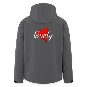 Charmant - Veste softshell homme en polyester recyclé Stanley/Stella - noir - Dos - AI Model Male 185 light (185cm)