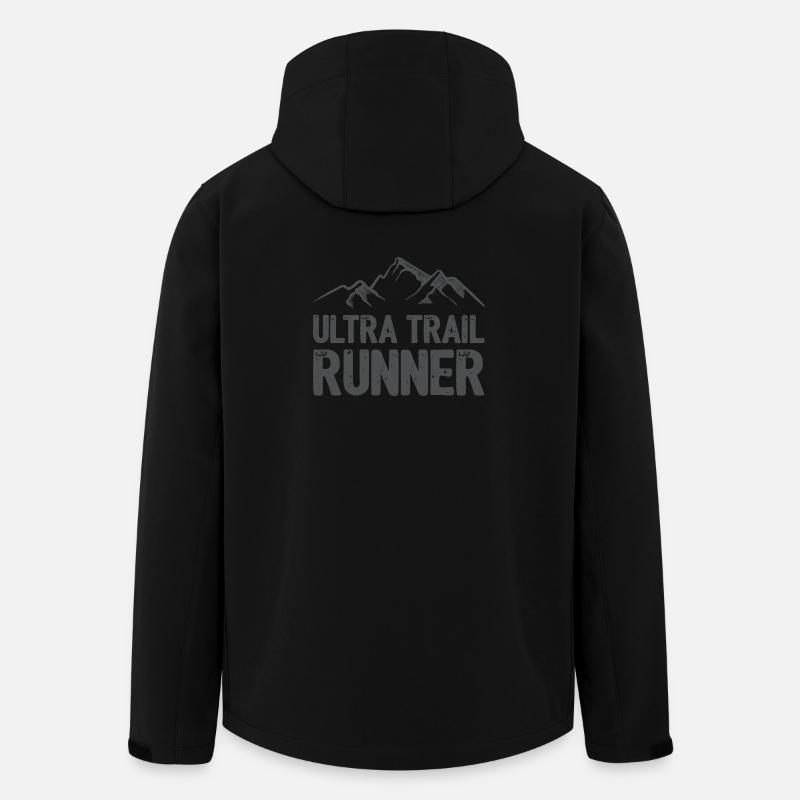 Ultra Trail Runner - Recycelte Männer Softshell-Jacke von Stanley/Stella - Schwarz