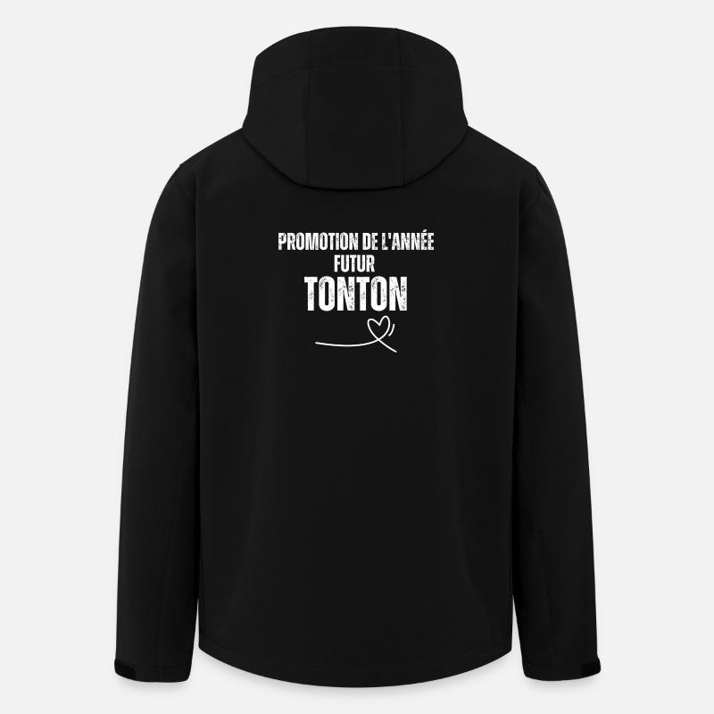 Uncle Future Year Promo - Men’s Recycled Softshell Jacket by Stanley/Stella - black