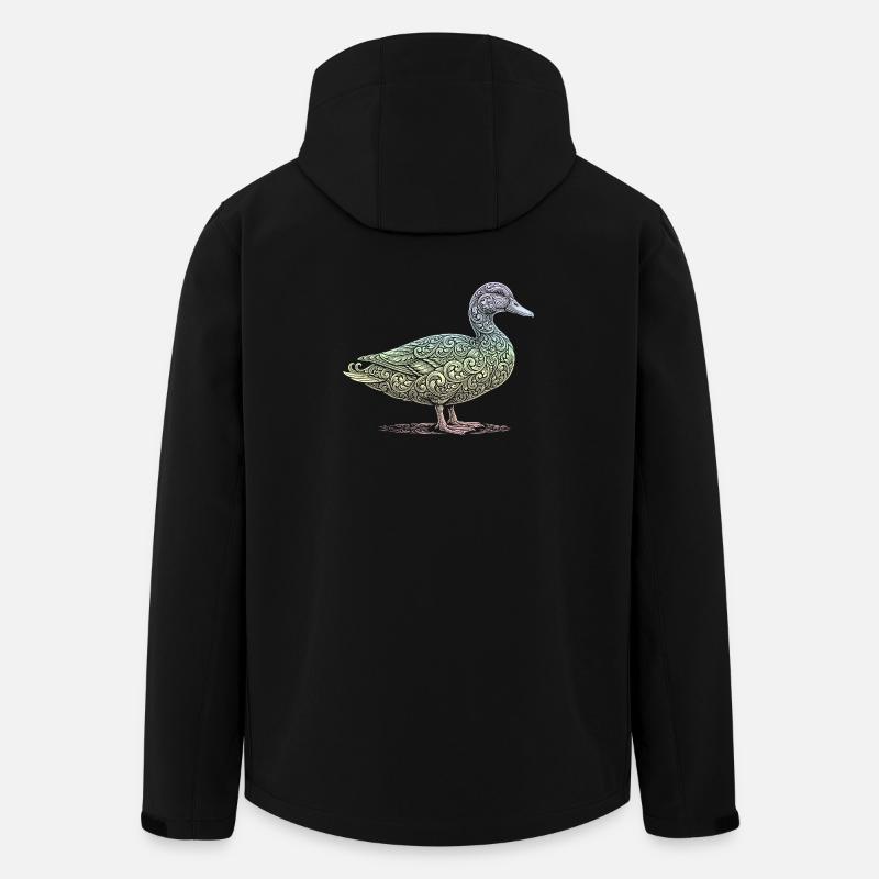 Canard - Veste softshell homme en polyester recyclé Stanley/Stella - noir