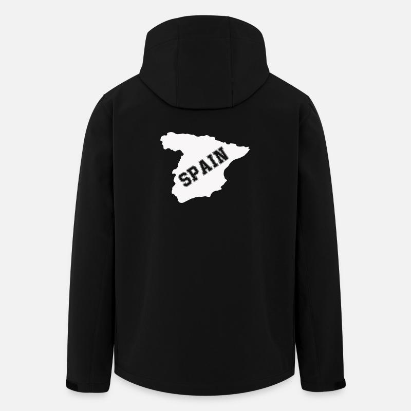 spanien spain - Recycelte Männer Softshell-Jacke von Stanley/Stella - Schwarz