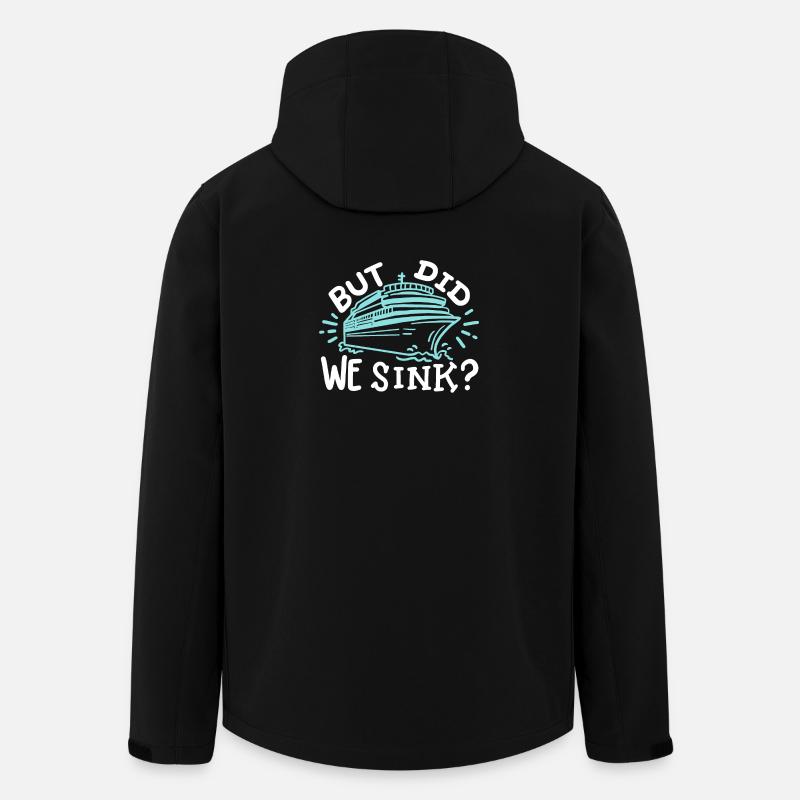 Kreuzfahrtschiff Kreuzfahrt - Recycelte Männer Softshell-Jacke von Stanley/Stella - Schwarz