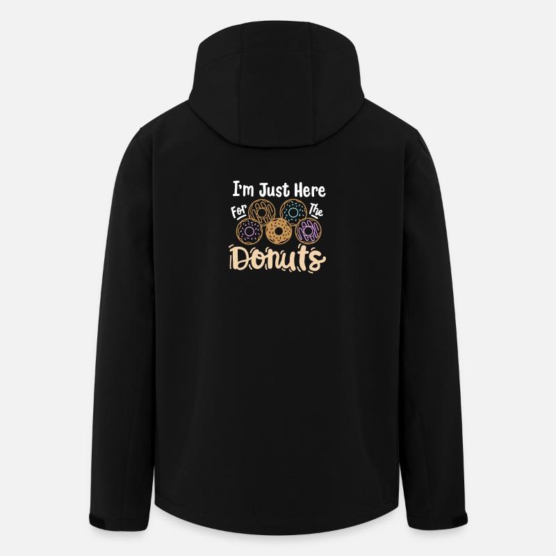 Donuts Donut-Liebhaber - Recycelte Männer Softshell-Jacke von Stanley/Stella - Schwarz