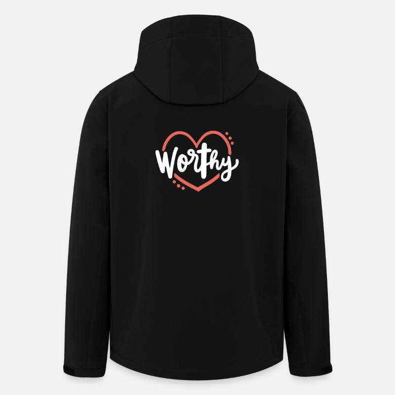 Christlich Glaube Religiös - Recycelte Männer Softshell-Jacke von Stanley/Stella - Schwarz
