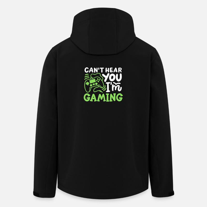 Gaming Gamer - Recycelte Männer Softshell-Jacke von Stanley/Stella - Schwarz
