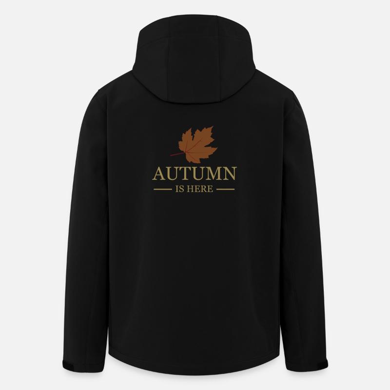 Autumn is here - Men’s Recycled Softshell Jacket by Stanley/Stella - black