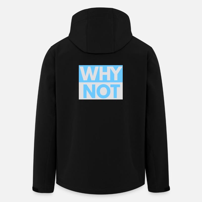 Why Not imprint - Men’s Recycled Softshell Jacket by Stanley/Stella - black