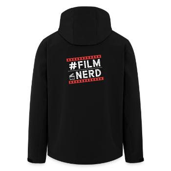 #FILM NERD Kino Fan Filmklappe Cineaste - Veste softshell homme en polyester recyclé Stanley/Stella - noir - Dos - AI Model Male 185 light (185cm)