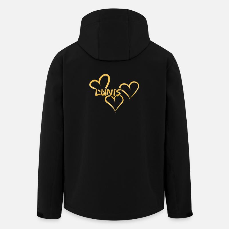 Lunis Lunis - Veste softshell homme en polyester recyclé Stanley/Stella - noir