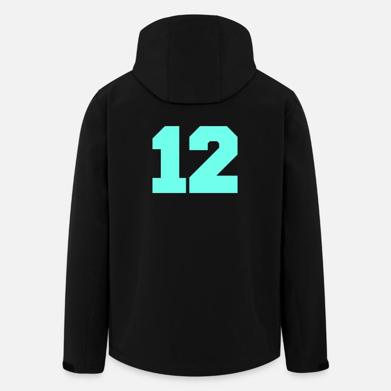 12 - Men’s Recycled Softshell Jacket by Stanley/Stella - black