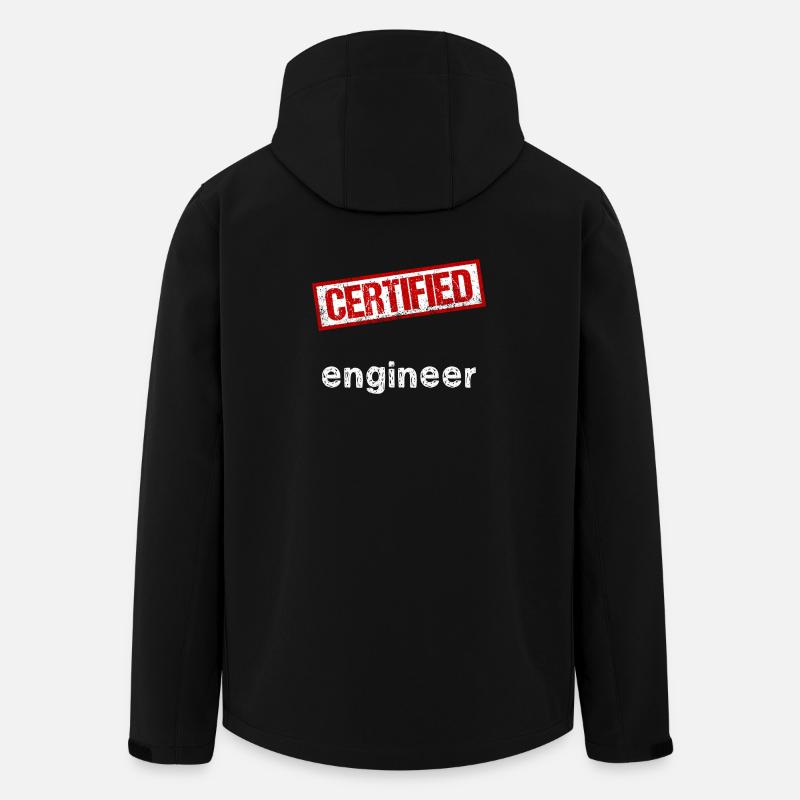 Ingénieur - Veste softshell homme en polyester recyclé Stanley/Stella - noir