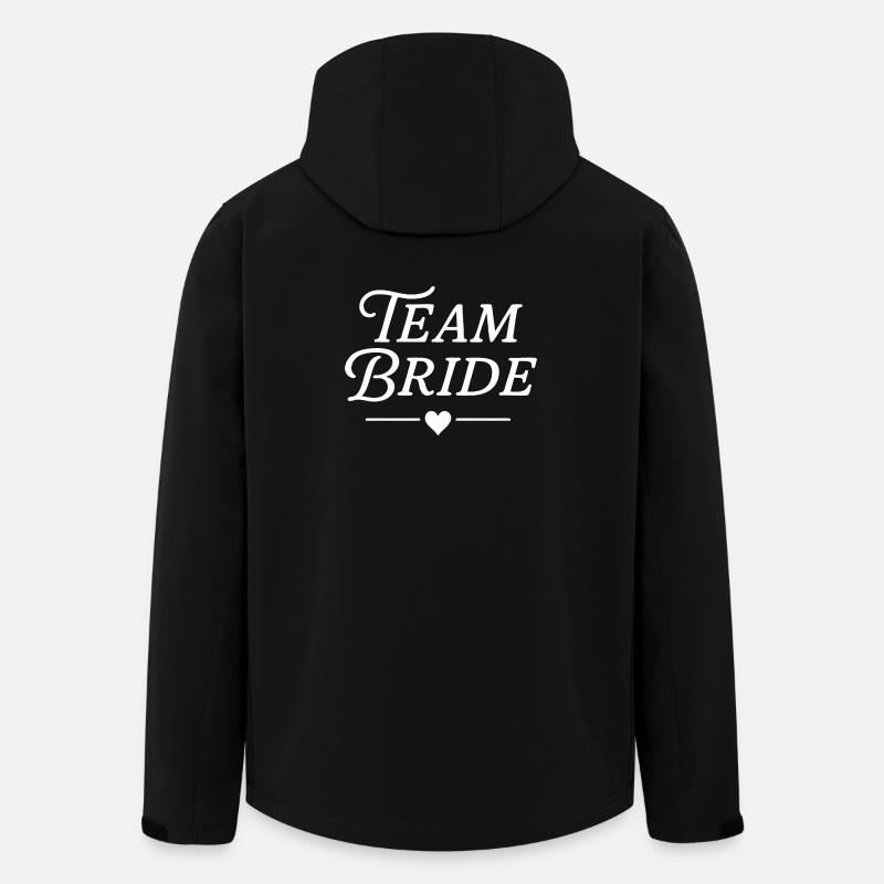 Classique Team Bride (Blanc) - Veste softshell homme en polyester recyclé Stanley/Stella - noir