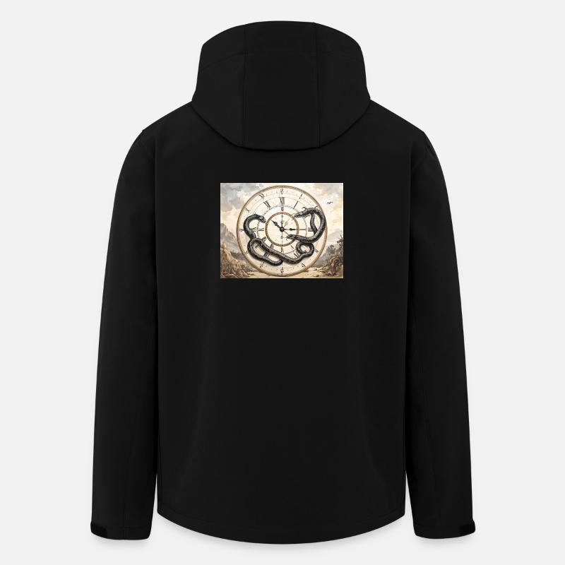 Watch Snake: Myth and Time - Men’s Recycled Softshell Jacket by Stanley/Stella - black