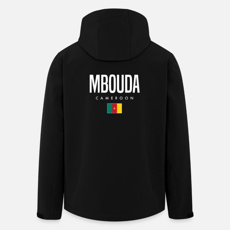Mbouda Kamerun Kameruner - Recycelte Männer Softshell-Jacke von Stanley/Stella - Schwarz