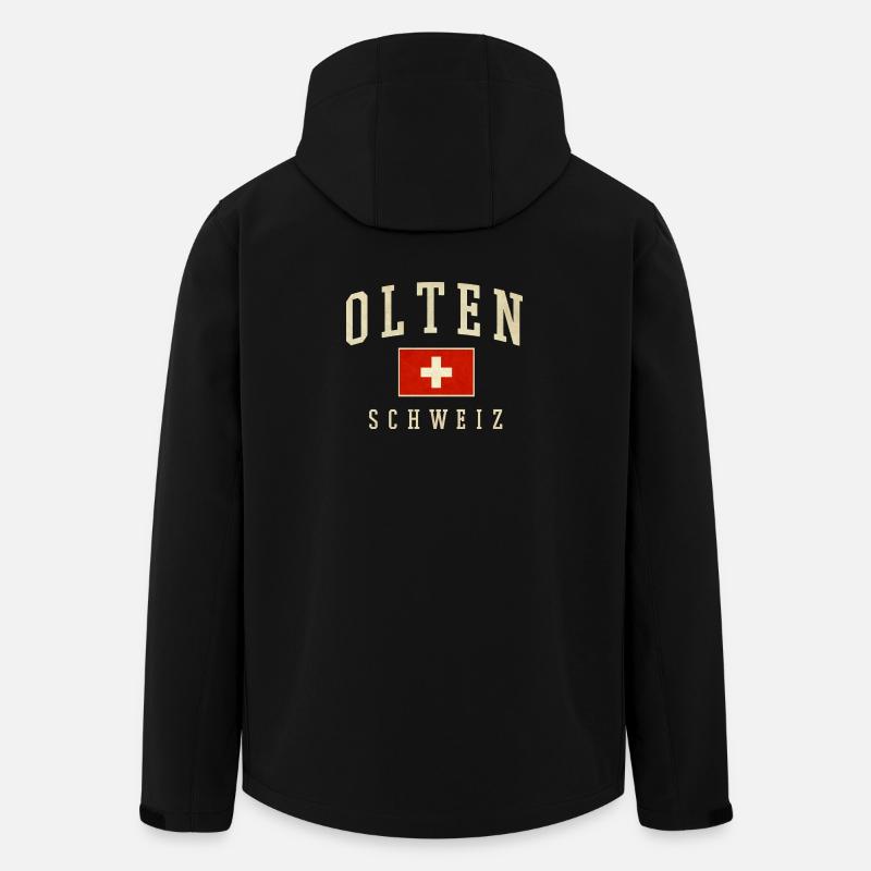 Olten – Swiss identity from Solothurn - Men’s Recycled Softshell Jacket by Stanley/Stella - black