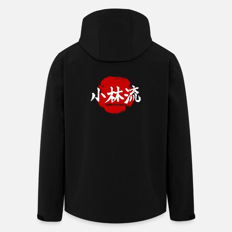 Karate Shorin Ryu Kampfsport - Recycelte Männer Softshell-Jacke von Stanley/Stella - Schwarz