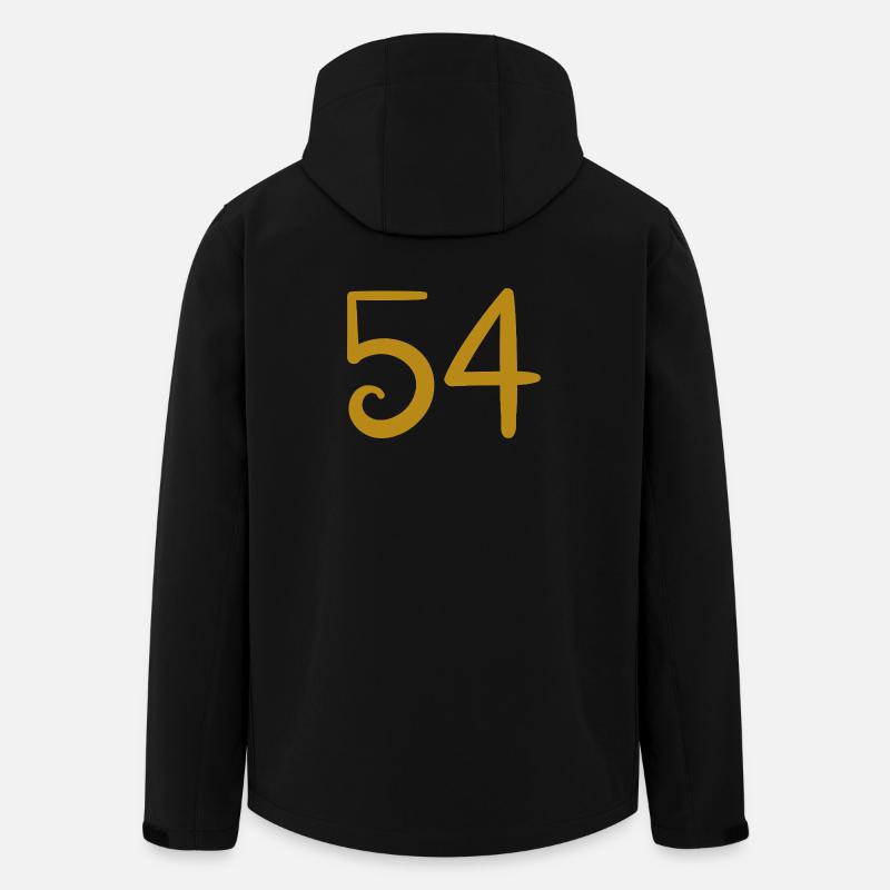 54 - Recycelte Männer Softshell-Jacke von Stanley/Stella - Schwarz