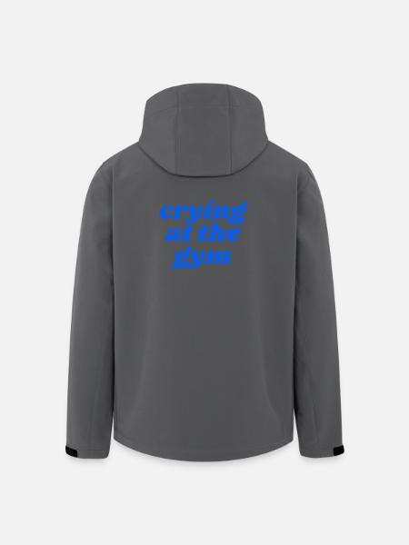 crying at the gym - Recycelte Männer Softshell-Jacke von Stanley/Stella - Schwarz