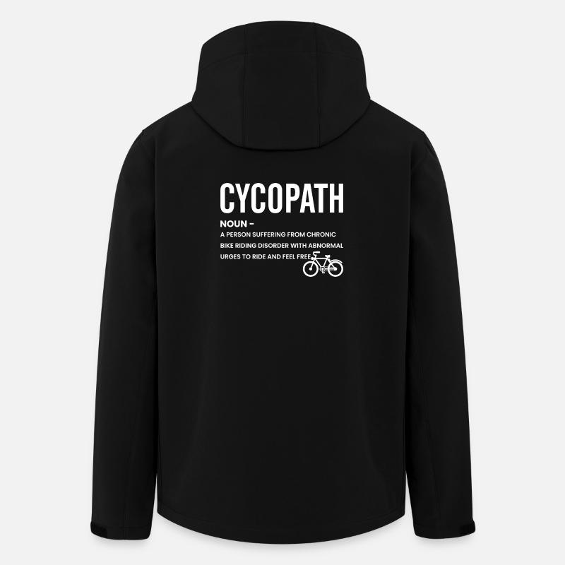 Cycle Path Emblem Tee - Men’s Recycled Softshell Jacket by Stanley/Stella - black