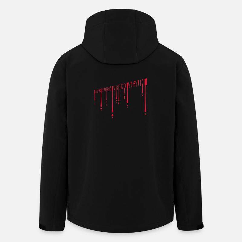 make racism wrong again - Recycelte Männer Softshell-Jacke von Stanley/Stella - Schwarz