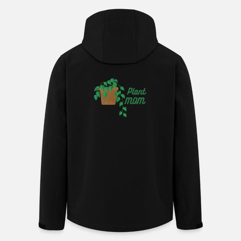 Plant mom - plante grimpante - Veste softshell homme en polyester recyclé Stanley/Stella - noir