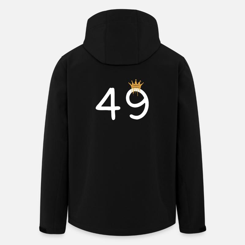 49 - Recycelte Männer Softshell-Jacke von Stanley/Stella - Schwarz