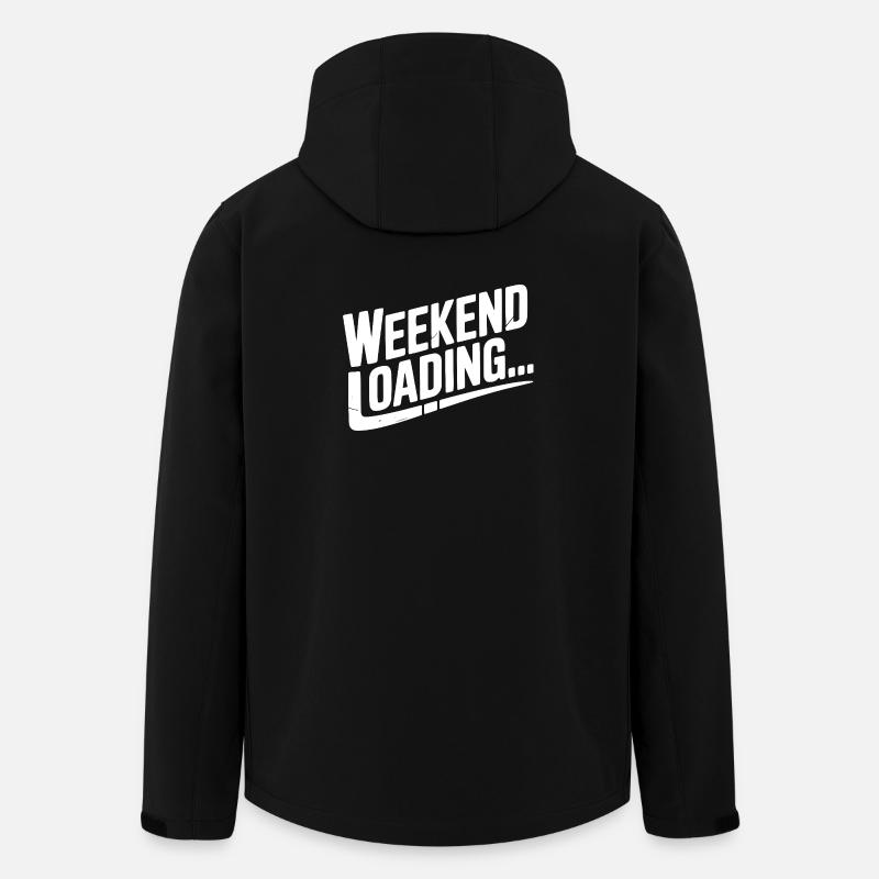 Chargement du week-end - Veste softshell homme en polyester recyclé Stanley/Stella - noir