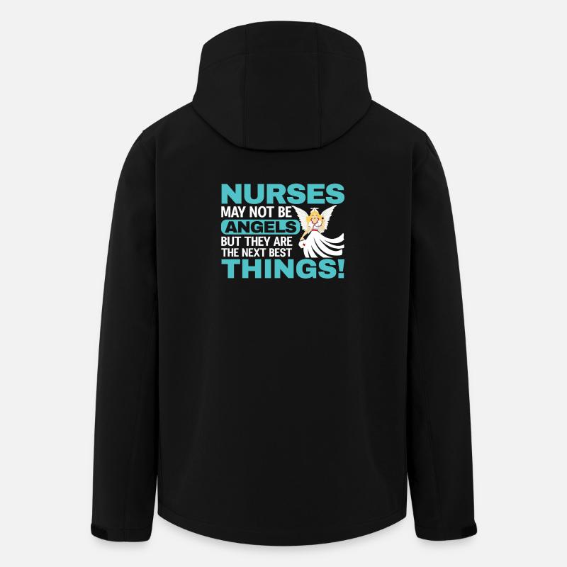 nurse - Men’s Recycled Softshell Jacket by Stanley/Stella - black