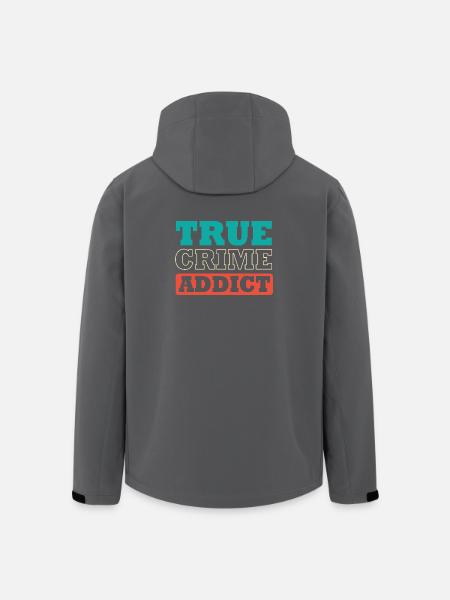 Krimi True Crime - Men’s Recycled Softshell Jacket by Stanley/Stella - black