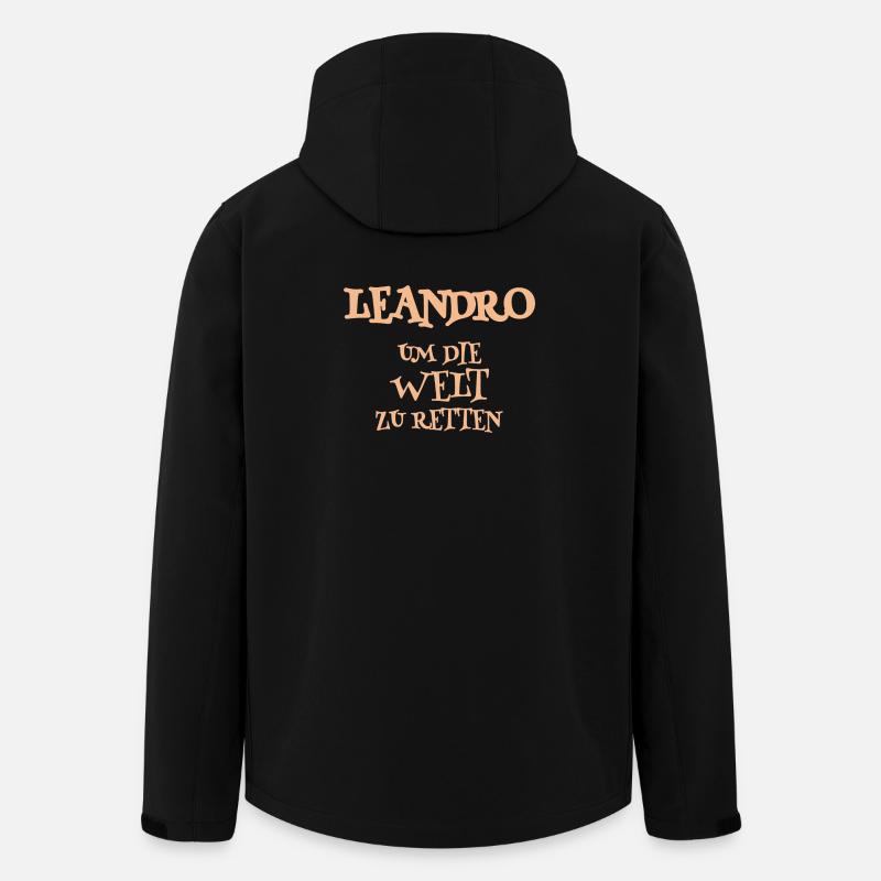 Sauveteur Leandro - Veste softshell homme en polyester recyclé Stanley/Stella - noir