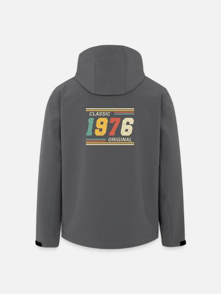1976 - Classic original - Recycelte Männer Softshell-Jacke von Stanley/Stella - Schwarz