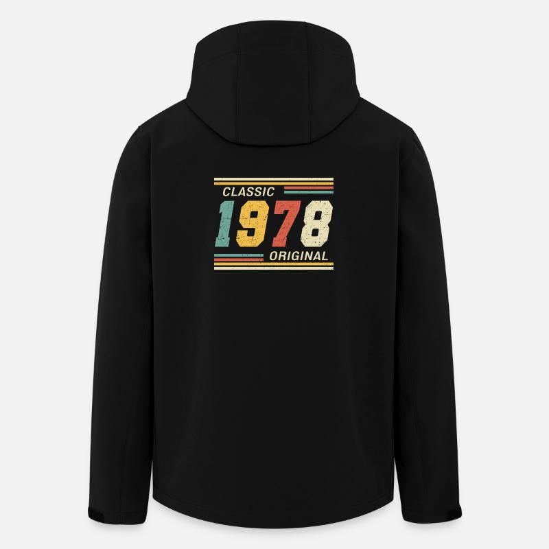 Classique 1978 original 1978 - Veste softshell homme en polyester recyclé Stanley/Stella - noir