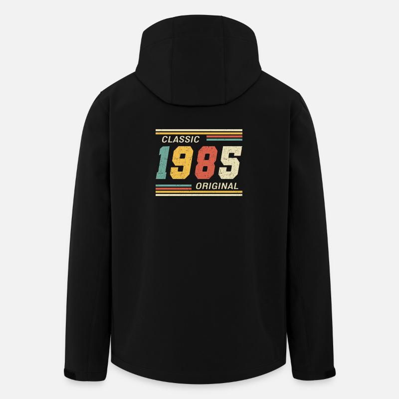 Classique 1985 original 1985 - Veste softshell homme en polyester recyclé Stanley/Stella - noir