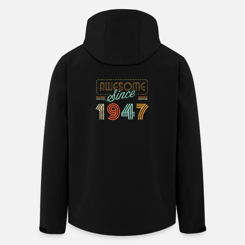 Großartig seit 1947 Retro - Recycelte Männer Softshell-Jacke von Stanley/Stella - Schwarz