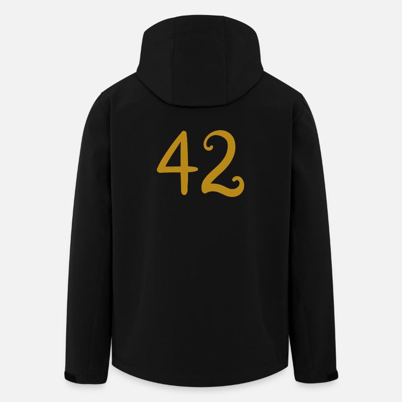 42 - Men’s Recycled Softshell Jacket by Stanley/Stella - black
