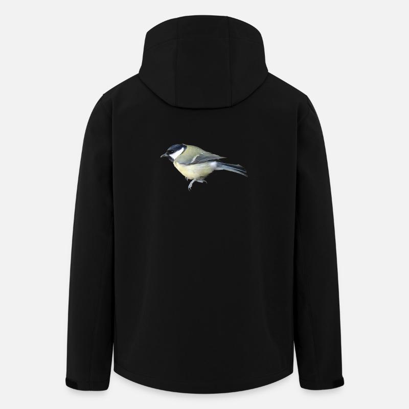 Great Bird - Men’s Recycled Softshell Jacket by Stanley/Stella - black