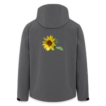 Tournesol - Veste softshell homme en polyester recyclé Stanley/Stella - noir - Dos - AI Model Male 185 light (185cm)