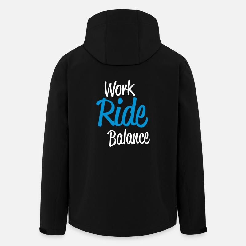 workridew - Recycelte Männer Softshell-Jacke von Stanley/Stella - Schwarz